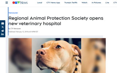 Regional Animal Protection Society opens new veterinary hospital