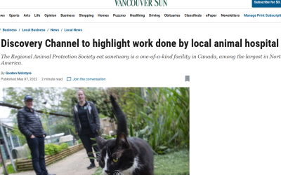 Discovery Channel to highlight work done by local animal hospital