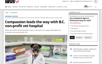 Compassion leads the way with B.C. non-profit vet hospital